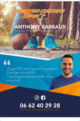 Anthony Barbaux | Coach Sportif