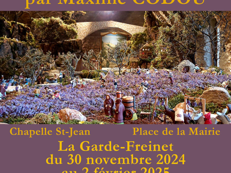 La Crèche par Maxime Codou | La Garde-Freinet 2024